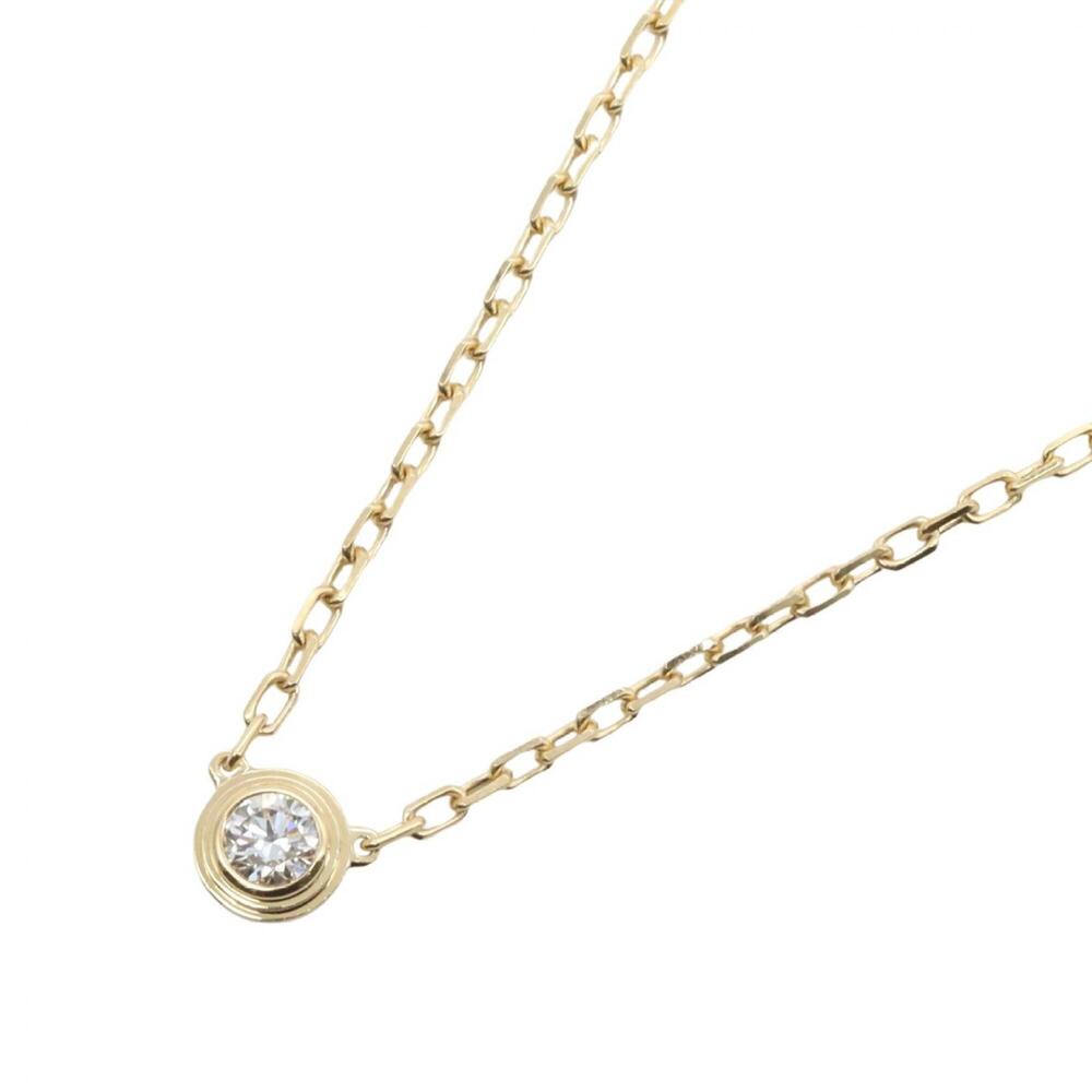 Cartier d'Amour SM Diamond Necklace, 18K (Yellow Gold), Diamond, Women's, Gol...